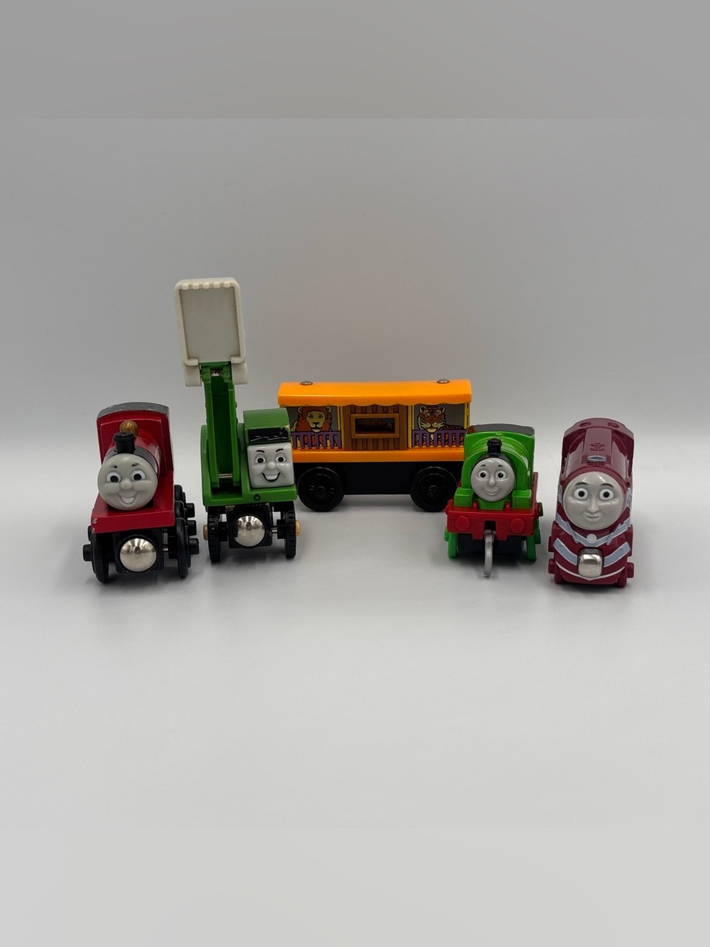 RARE Vintage Thomas the Train Celebration James Alfie Zoo Percy Caitlin Toy Lot